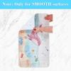 imageCartoon Baby Bath Mat Kids Bathtub Mat Non Slip for Toddler Bath Shower Anti Slip 40In X 16In with Drain Holes and Suction Cups Machine Washable TurtlesRosy Whale