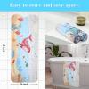 imageCartoon Baby Bath Mat Kids Bathtub Mat Non Slip for Toddler Bath Shower Anti Slip 40In X 16In with Drain Holes and Suction Cups Machine Washable TurtlesRosy Whale
