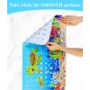 imageCartoon Baby Bath Mat Kids Bathtub Mat Non Slip for Toddler Bath Shower Anti Slip 40In X 16In with Drain Holes and Suction Cups Machine Washable TurtlesTurtles