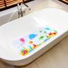 imageKids Bath Mat for Tub Non Slip 40 X 16 Inch Large Cartoon Anti Slip Toddler Baby Bathtub Mat Pink OctopusLittle Whale