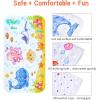 imageKids Bath Mat for Tub Non Slip 40 X 16 Inch Large Cartoon Anti Slip Toddler Baby Bathtub Mat Pink OctopusPink Octopus