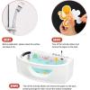 imageNon Slip Bathtub Stickers 14 PCS Large Sea Adhesive Kids Anti Slip Decal Treads for Shower and Bath Tub with Premium Scraper