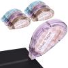imageScrapbook Tape 4 Pack Double Sided Tape Roller for Crafts Adhesive Glue Runner Scrapbooking Supplies Journaling School Office Teacher Supplies for Kids and Adults 03IN x 26FT03IN x 26FT