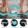 imageUSA Patented Anti Slip Shower Stickers 24 PCS Safety Bathtub Strips Adhesive Decals with Premium Scraper for Bath Tub Shower StairsBlue