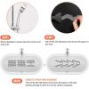 imageUSA Patented Anti Slip Shower Stickers 24 PCS Safety Bathtub Strips Adhesive Decals with Premium Scraper for Bath Tub Shower StairsGray