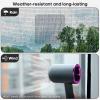 image14 Sheets Window Screen Patches Repair Kit Black 3 Sizes Window Screen Repair Kit for Mesh Screen Door Strong Adhesive Fiberglass Quick Screen Repair TapeGray