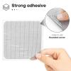 image16 Sheets Window Screen Patches Grey 3 Sizes Window Screen Repair Kit for Mesh Door Strong Adhesive Fiberglass Quick Repair TapeBlack