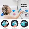 image20PCS Non Slip Bathtub Stickers Large Sea Adhesive Kids Anti Slip Decal Threads for Shower and Bath Tub with Premium Scraper
