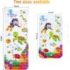 imageBaby Bath Mat for Tub for Kids 40in x 16in Non Slip Cartoon Bath Tub Shower Mat Anti Slip with Drain Holes and Suction Cups Machine Washable 26 AlphabetTurtle