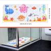 imageBaby Bath Mat for Tub for Kids 40in x 16in Non Slip Cartoon Bath Tub Shower Mat Anti Slip with Drain Holes and Suction Cups Machine Washable 26 AlphabetPink Octopus