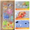 imageBaby Bath Mat for Tub for Kids 40in x 16in Non Slip Cartoon Bath Tub Shower Mat Anti Slip with Drain Holes and Suction Cups Machine Washable 26 AlphabetOctopus