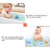 imageBaby Bath Mat for Tub for Kids 40in x 16in Non Slip Cartoon Bath Tub Shower Mat Anti Slip with Drain Holes and Suction Cups Machine Washable 26 AlphabetPink Octopus