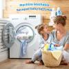 imageBaby Bath Mat for Tub for Kids 40in x 16in Non Slip Cartoon Bath Tub Shower Mat Anti Slip with Drain Holes and Suction Cups Machine Washable 26 Alphabet26 Alphabet