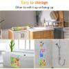 imageBaby Bath Mat for Tub for Kids 40in x 16in Non Slip Cartoon Bath Tub Shower Mat Anti Slip with Drain Holes and Suction Cups Machine Washable 26 AlphabetOctopus