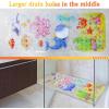 imageBaby Bath Mat for Tub for Kids 40in x 16in Non Slip Cartoon Bath Tub Shower Mat Anti Slip with Drain Holes and Suction Cups Machine Washable 26 AlphabetOctopus