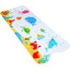 imageBaby Bath Mat for Tub for Kids 40in x 16in Non Slip Cartoon Bath Tub Shower Mat Anti Slip with Drain Holes and Suction Cups Machine Washable 26 AlphabetLittle Whale