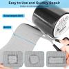 imageBlack Window Screen Repair Kit 4 in X 30 FT 360IN Screen Repair Tape for Windows or Doors Strong Adhesive Fiberglass Mesh Patch TapeBlack