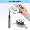 imageBlack Window Screen Repair Kit 4 in X 30 FT 360IN Screen Repair Tape for Windows or Doors Strong Adhesive Fiberglass Mesh Patch TapeBlack