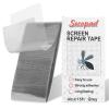 imageGrey Screen Repair Tape 4quot X 180quot 15FT Window Screen Door Repair Kit Strong Adhesive Fiberglass Patch Tape MeshGrey