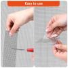 imageGrey Screen Repair Tape 4quot X 180quot 15FT Window Screen Door Repair Kit Strong Adhesive Fiberglass Patch Tape MeshGrey