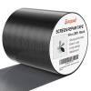 imageGrey Window Screen Repair Tape 2IN X 30FT 360IN Screen Repair Kit for Windows or Doors Strong Adhesive Patch Kit Fiberglass Mesh TapeBlack
