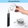 imageGrey Window Screen Repair Tape 2IN X 30FT 360IN Screen Repair Kit for Windows or Doors Strong Adhesive Patch Kit Fiberglass Mesh TapeGray