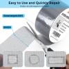 imageGrey Window Screen Repair Tape 2IN X 30FT 360IN Screen Repair Kit for Windows or Doors Strong Adhesive Patch Kit Fiberglass Mesh TapeGray