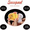 imageNon Slip Bathtub Stickers 20pcs Submarine Sea Creature Adhesive Kids Anti Slip Decal Treads for Shower and Bath Tub with Premium Scraper