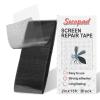 imageGrey Screen Repair Tape 4quot X 180quot 15FT Window Screen Door Repair Kit Strong Adhesive Fiberglass Patch Tape MeshBlack