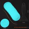 image24 PCS Original NonSlip Bathtub Stickers Safety Bathroom Tubs Showers Treads Adhesive Decals ScraperBlue
