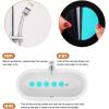 image24 PCS Original NonSlip Bathtub Stickers Safety Bathroom Tubs Showers Treads Adhesive Decals ScraperBlue