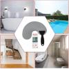 image36PCS NonSlip Bathtub Stickers Safety Bathroom Tubs Showers Treads Adhesive Decals ScraperGrey