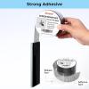 imageWhite Window Screen Repair Tape 2 in X 15 FT 360IN Screen Repair Kit for Windows or Doors Strong Adhesive Screen Patch Fiberglass Screen Tape Mesh RepairBlack