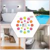 image20 PCS Original Non Slip Bathtub Stickers Shower Floor Non Slip Stickers Bright Flowers Appliques with Premium Scraper