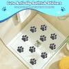 image20 PCS Original NonSlip Bathtub Stickers Large Safety Bathroom Tubs Showers Treads Adhesive Decals with ScraperBlack