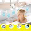 image20 PCS Original NonSlip Bathtub Stickers Large Safety Bathroom Tubs Showers Treads Adhesive Decals with ScraperBlue