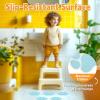 image20 PCS Original NonSlip Bathtub Stickers Large Safety Bathroom Tubs Showers Treads Adhesive Decals with ScraperBlue