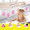 image20 PCS Original NonSlip Bathtub Stickers Large Safety Bathroom Tubs Showers Treads Adhesive Decals with ScraperPink