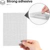 image5quot x 7quot BlackGrey Screen Repair Kit 6 PCS Window Screen Patch Repair Tape for Mesh Window Door Strong Adhesive Fiberglass Mesh Pacth TapeGray