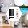 imageAnti Slip Shower Stickers 24 PCS Safety Bathtub Strips Adhesive Decals with Premium ScraperBlack