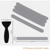 imageAnti Slip Shower Stickers 24 PCS Safety Bathtub Strips Adhesive Decals with Premium ScraperGrey