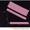 imageAnti Slip Shower Stickers 24 PCS Safety Bathtub Strips Adhesive Decals with Premium ScraperPink