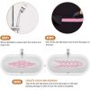 imageAnti Slip Shower Stickers 24 PCS Safety Bathtub Strips Adhesive Decals with Premium ScraperPink