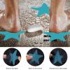 imageAnti Slip Shower Stickers Safety Bathtub Strips Adhesive Decals with Premium Scraper BlueBlue