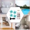 imageAnti Slip Shower Stickers Safety Bathtub Strips Adhesive Decals with Premium Scraper BlueBlue