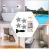 imageAnti Slip Shower Stickers Safety Bathtub Strips Adhesive Decals with Premium Scraper BlueGrey