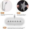 imageAnti Slip Shower Stickers Safety Bathtub Strips Adhesive Decals with Premium Scraper BlueGrey