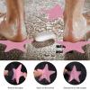 imageAnti Slip Shower Stickers Safety Bathtub Strips Adhesive Decals with Premium Scraper BluePink