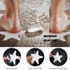 imageAnti Slip Shower Stickers Safety Bathtub Strips Adhesive Decals with Premium Scraper BlueWhite