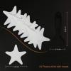 imageAnti Slip Shower Stickers Safety Bathtub Strips Adhesive Decals with Premium Scraper BlueWhite